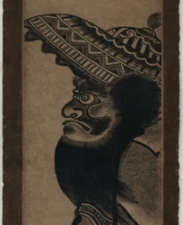 Detail van Shōki zu